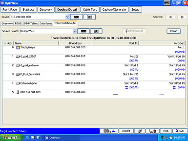 Screenshot obrazovky aplikace